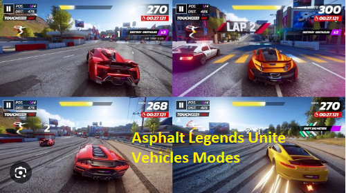 Asphalt Legends Unite Play Modes