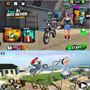 Xtreme Moto Mayhem Gampeplay